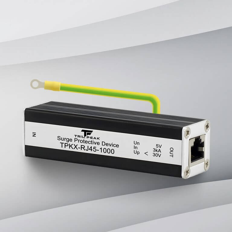 TPKX-RJ45-1000 Series Ethernet Surge Protector | TrilPeak | Surge ...