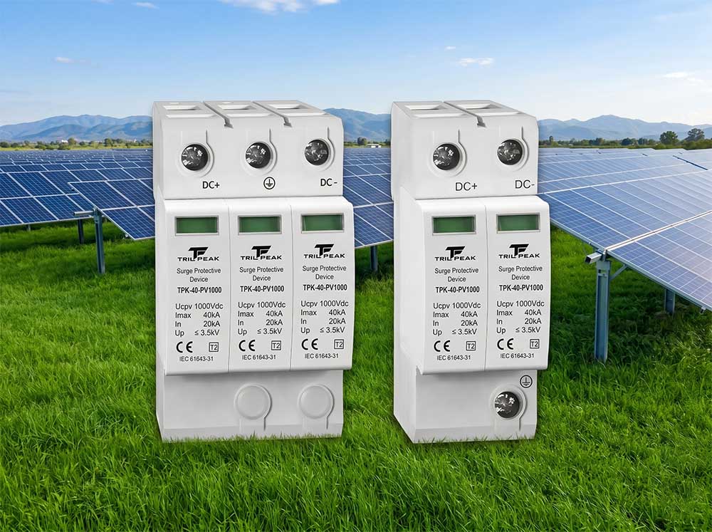 DC surge protective device for solar PV farm and BESS battery storage systems