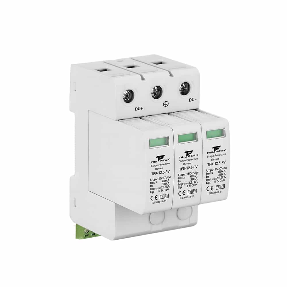 TPK-Iimp12.5KA PV Series DIN RAIL-IEC TYPE 1+2